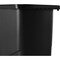 Global Industrial Slim Trash Container, 23 Gallon, Black 261902BK - alternate 4